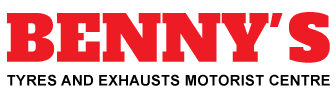 Benny's Tyres & Exhausts Motorist Centre Logo